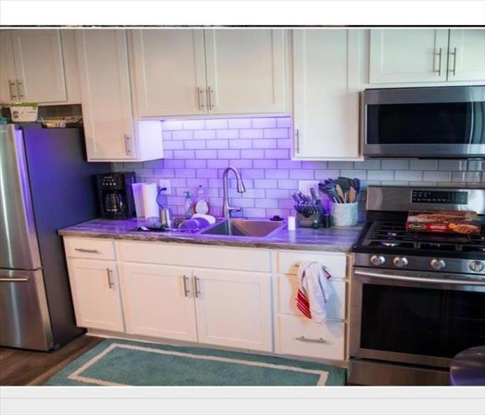 kitchen remodeled after fire 