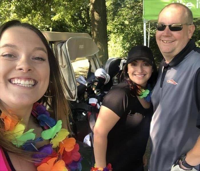 Our team at the Blue Goose Golf Outing