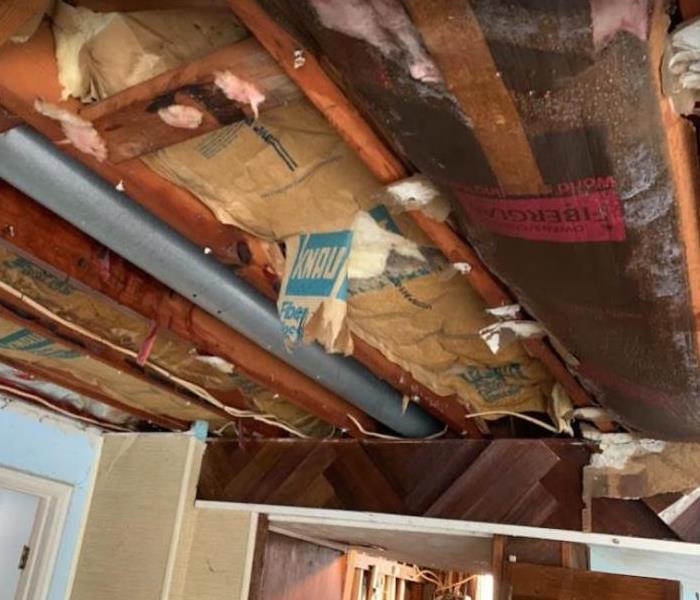 water damage ceiling